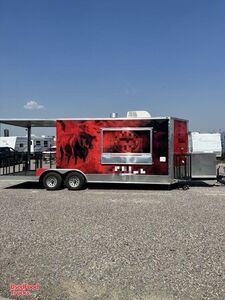 Like-New - 2022 8' x 20' BBQ Concession Trailer / Full Commercial Kitchen + Porch
