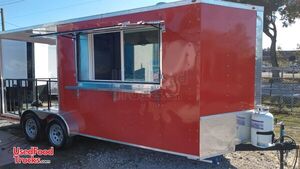 Brand New 2022 7.5' x 20' Food Trailer with Unused 2021 Kitchen & 8' Porch