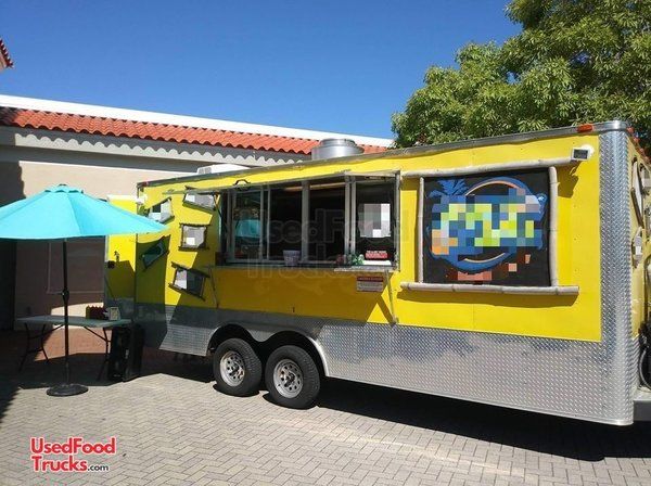 2011 - 8.6' x 20' Fully Loaded Mobile Kitchen Food Concession Trailer