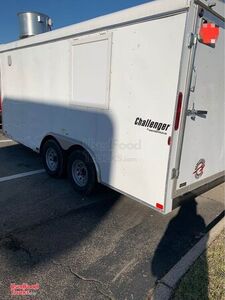 2021 Homestead Challenger Kitchen Food Trailer with Ford F-250 Super Duty Truck.