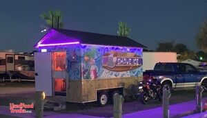 2015 - 8.5' x 14' Shaved Ice Concession Trailer | Mobile Dessert Unit