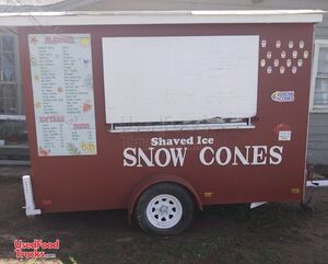 Well Equipped - 2000 6' x 10' Shaved Ice Concession Trailer | Snow cone Trailer.