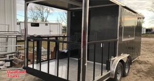 2018 - 7.5' x 18' Food Concession Trailer with Porch