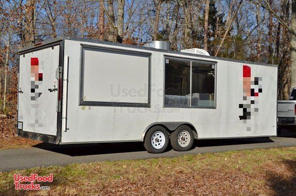 Fully Loaded and Efficient 2017 - 8' x 24' Catering and Pizza Food Trailer.