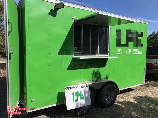 Very Nice 2016 8' x 14' Kitchen Food Trailer/Used Mobile Food Unit