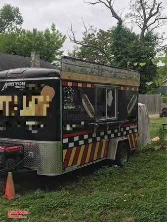 2016 - 6' x 12' Homesteader Challenger Street Food Concession Trailer.