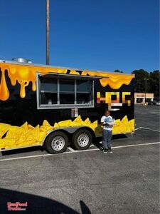 Lightly Used 2020 Diamond Cargo 7' x 16' Like-New Kitchen Food Trailer.