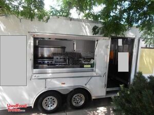 2012 - 18.5 x 8.5 Custom Mobile Kitchen Concession Trailer with Optional Truck