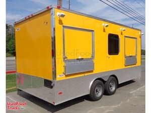 2014 - 8.5' x 18' Freedom Food Concession Trailer- Loaded