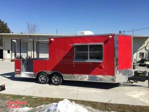 2015 8' x 20' Food Concession Trailer with Porch
