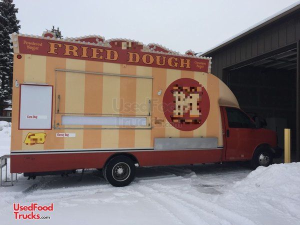 2012 16' Chevrolet Box Truck Kitchen Food Truck/ Used Mobile Kitchen.
