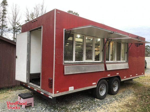 2012 - 8.5' x 20' Food Concession Trailer / Used Mobile Kitchen Unit