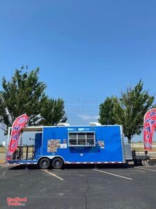 2024 8.5' x 18' Quality Cargo Kitchen Food Trailer with Fire Suppression System