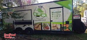 19' Kitchen Food Concession Trailer with Fire Suppression System + Bathroom