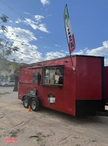 Solar Powered - 2022 7' x 18' Pizza Food Concession Trailer Mobile Vending Unit