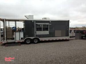 2012 - 8.5' x 26' BBQ Concession Trailer with Porch.