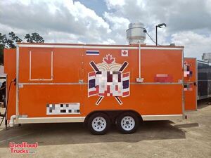 Turnkey Loaded 2021 - 8' x 16' Kitchen Food Concession Trailer with Pro-Fire