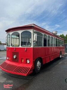 Eye Catching - GMC Trolley All-Purpose Food Truck Train Caboose Mobile Food Unit Bustaurant