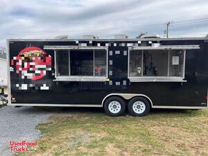 2018 - 8.6' x 24' Mobile Kitchen Food Concession Trailer