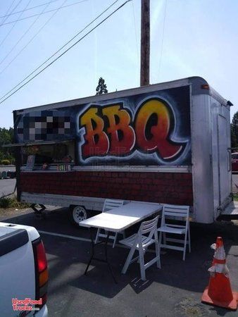 6' x 17' Street Food Concession Trailer/Mobile Kitchen Working Order