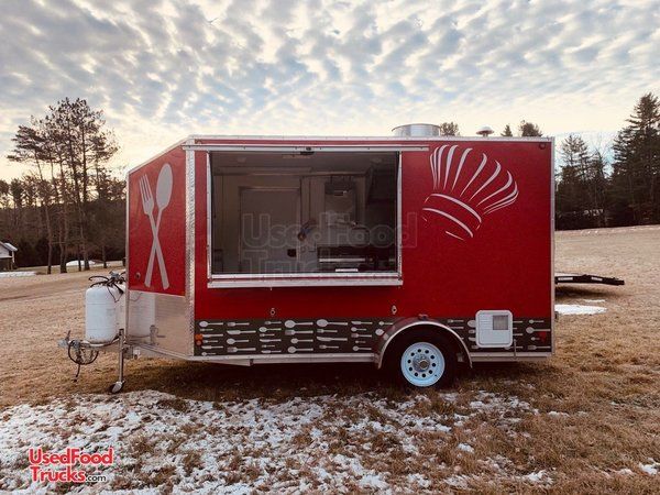 Used 2014 Concession Trailer / Mobile Kitchen Unit in Mint Condition.