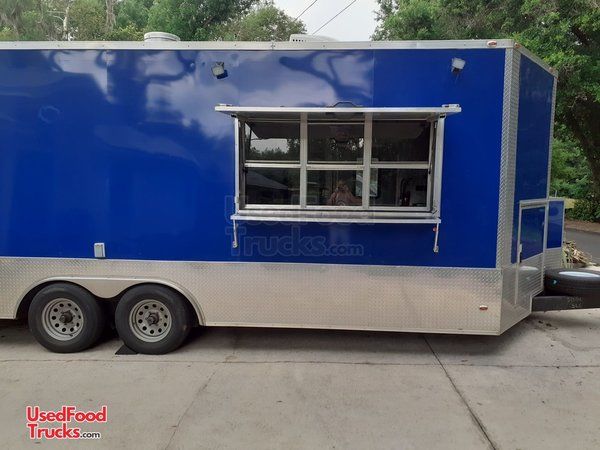 2018 Freedom 8.5' x 20' Catering and Kitchen Food Trailer.