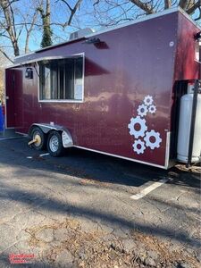 2021 8' x 18' Mobile Food Concession Trailer / Used Mobile Food Unit.
