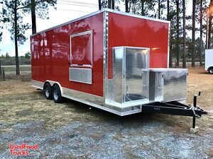 NEW 2022 - 8.5' x 20' Kitchen Food Concession Trailer with Bathroom.