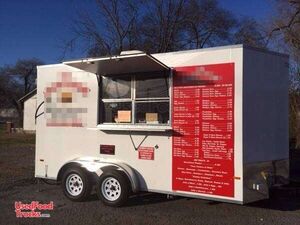 2013 - 16' x 7' Horton Hauler Mobile Hot Sandwich Concession Trailer