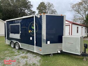 2017 Freedom 8.5' x 18' Commercial Kitchen Concession Trailer with Bathroom.