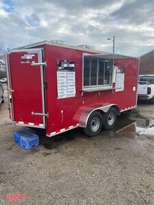 2021 Diamond Cargo 7' x 16' Lightly Used Kitchen Food Concession Trailer.