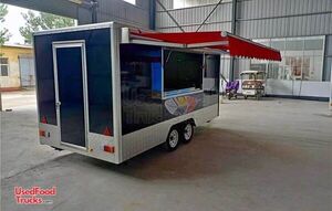 Never Used - 2022 - 7' x 14' Mobile Food Concession Trailer.