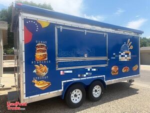 Well-Equipped 2025 Kitchen Food Concession Trailer with Pro Fire System