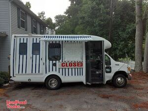 Fully Self-Contained 24' Ford E350 Food Truck / Ready to Work Mobile Kitchenfor Sale.