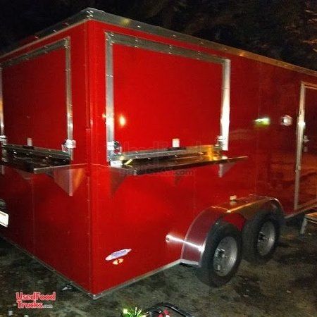 2024 NEW 7' x 16' Freedom Unused Food Concession Trailer