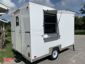 Like New 2021 - 8' x 12' Never Used Basic Vending Concession Trailer