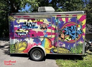 2007 6' x 12' Snowball/Ice Cream Concession Trailer Mobile Vending Unit