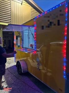 2024 8' x 14' Ice Cream Trailer Mobile Vending Unit