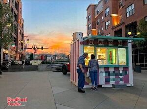 2019 8   x 10   Shipping Container Lil Orbits Mini Donut Concession Trailer