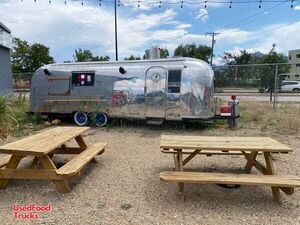 Dazzling Airstream Food and Coffee Concession Trailer / Vintage Mobile Kitchen