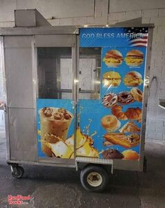 Preowned Compact Mobile Street Food Concession Trailer.