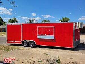 NEW 2022 - 8.5' x 24' WOW Cargo Food Concession Trailer | Mobile Kitchen Unit.