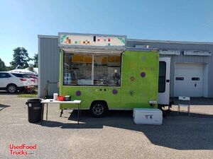 Well Equipped - 7' x 14'  Shaved Ice Trailer | Mobile Vending Unit