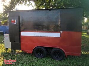 2019 - 7' x 12' Barbecue Concession Trailer / Used Mobile Barbecue Unit