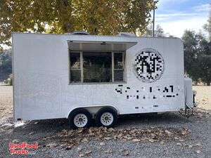 2015 8   x 20   Kitchen Food Trailer w/ Fire Suppression & HCD Insignia
