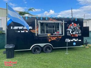 2024 8' x 20' Kitchen Food Concession Trailer with Pro Fire System