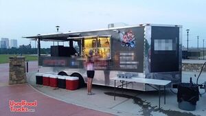2015 - 8.5' x 20' BBQ Concession Trailer with Porch