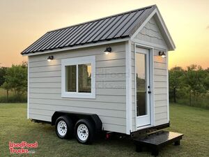 New Ready-to-Outfit Unique 2023 Modern Farmhouse-Style Concession Trailer.