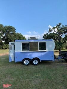 Ready to Sell 7' x 12' Shaved Ice Concession Trailer / Mobile Snowball Business.