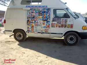 Dodge Ram Ice Cream Truck/ Used Mobile Soft Serve Unit.